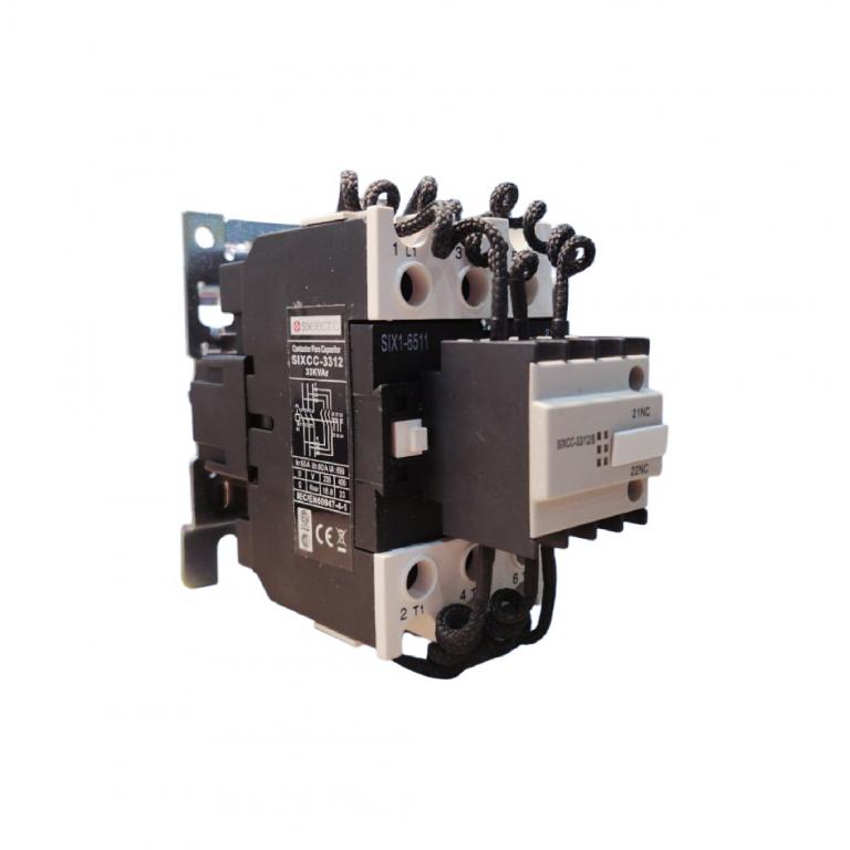 Contactor para capacitor 18A 1NO+1NC